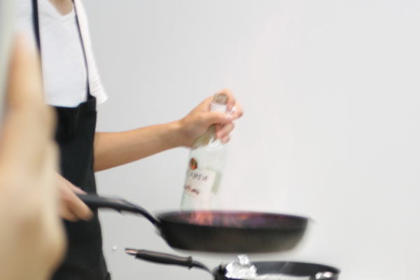 ソテー中