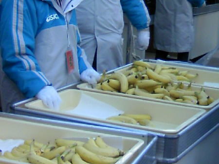 東京マラソン 給食所