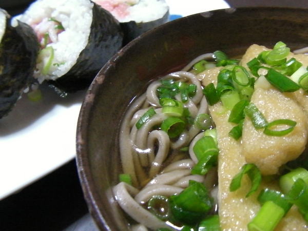恵方巻きと節分そば