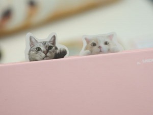 ネコふせん、使用例