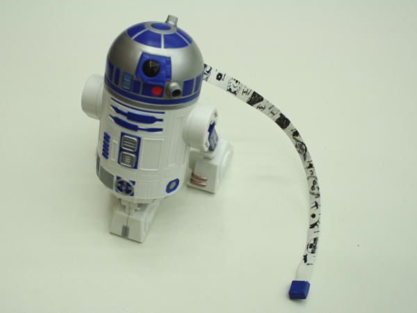 R2-D2メジャーと視線を合わせるとこんな感じ