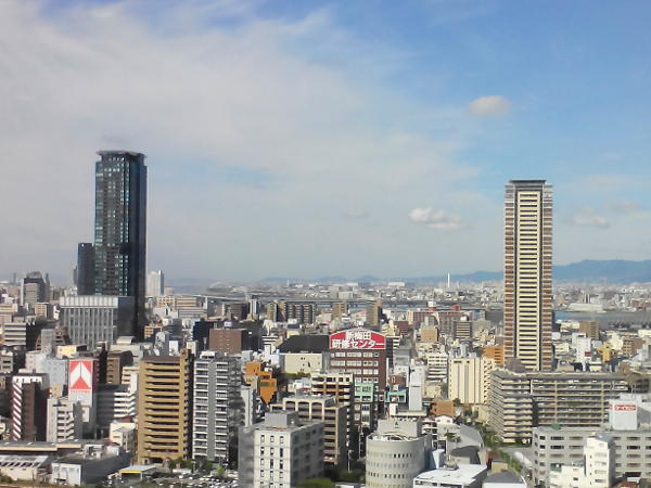 大阪の街並み
