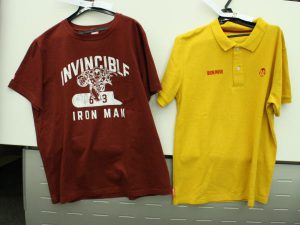 マーベルのTシャツとポロシャツ