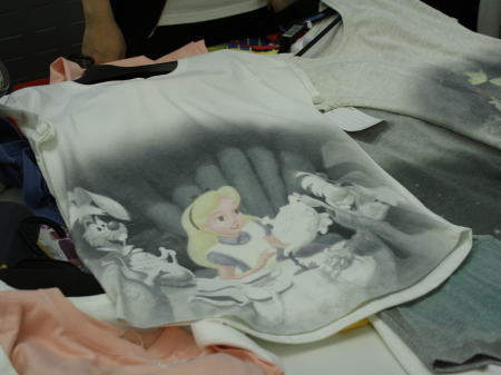 ディズニーの名場面Tシャツ