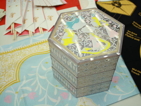 ディズニープリンセスのお重の蓋