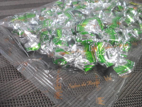 抹茶ボールチョコ