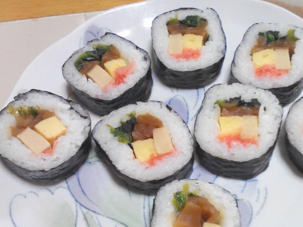 コープの冷凍巻き寿司