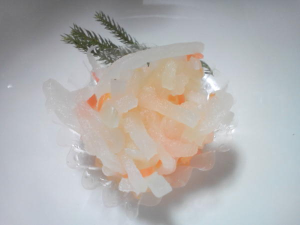 紅白なます日向夏風味