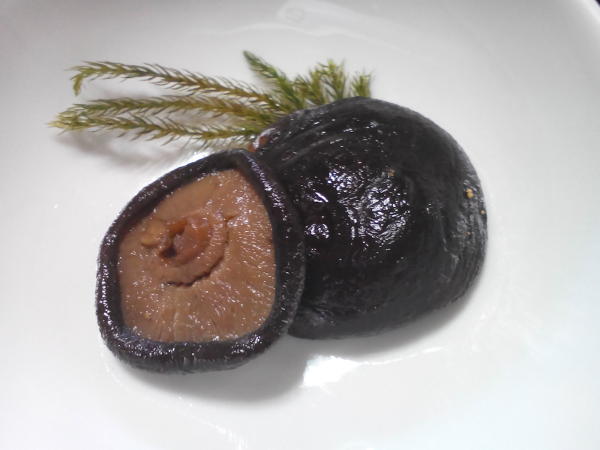 椎茸柚子煮