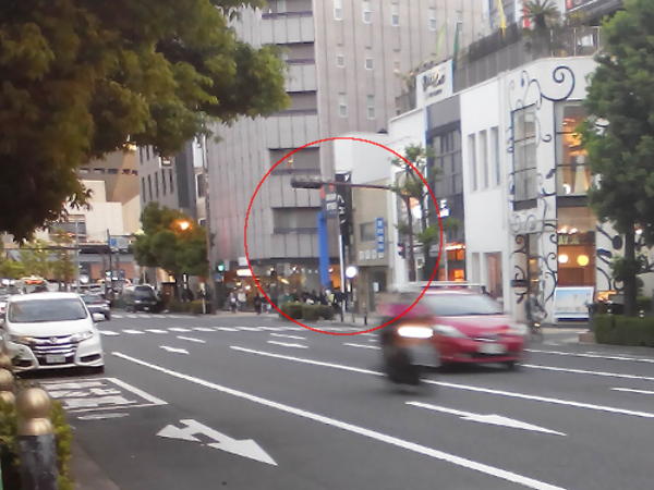 オレンジ・ストリートの看板