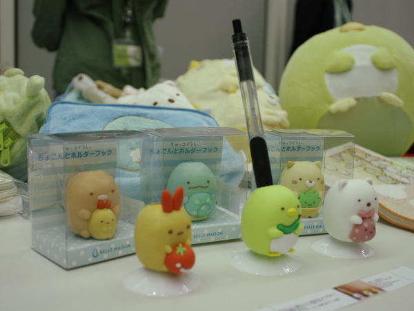 すみっコぐらし ちょこんとホルダーフック活用例